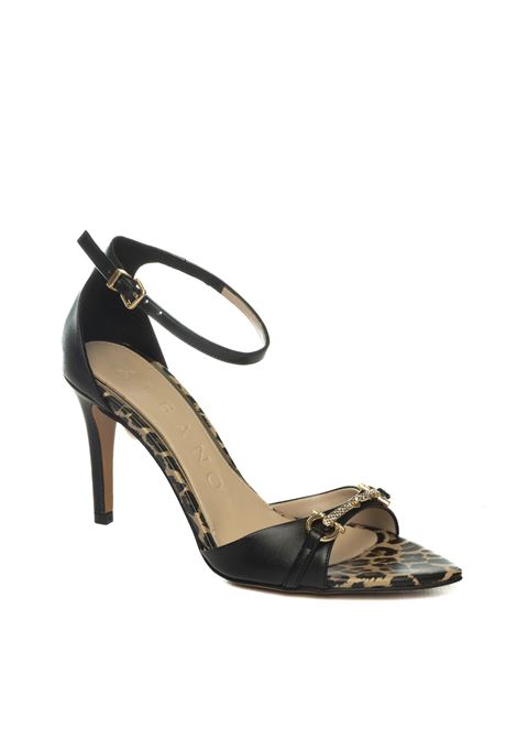 Sandalo 5402 nero ALBANO | 5402SOFT-NERO/LEO