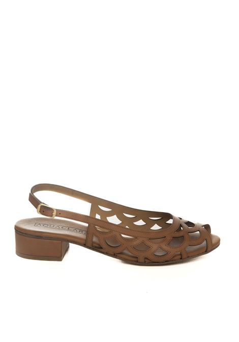 Tan toronto sandal AQUACLARA | TORONTOVIT-CUOIO
