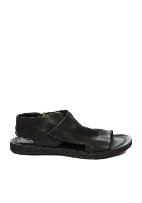 sandalo pelle nero AS98 | A16063PELLE-NERO