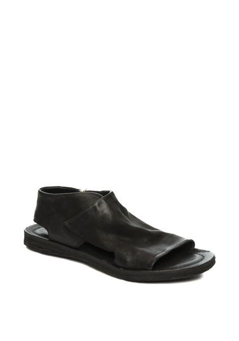 sandalo pelle nero AS98 | A16063PELLE-NERO