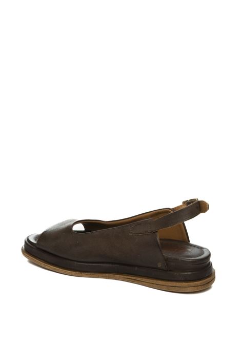 sandalo pelle marrone AS98 | B60007PELLE-FONDENTE