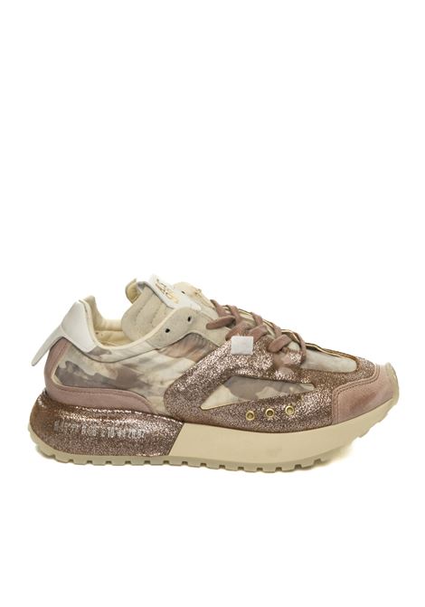 sneaker pelle chiffon AS98 | C01101PELLE-CHIFFON