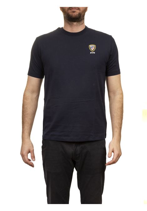t-shirt irving bianca BLAUER | 02196-IRVING004547-888