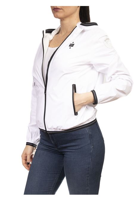 Giacca nylon bianco BLAUER | 11237-NAY007110-100