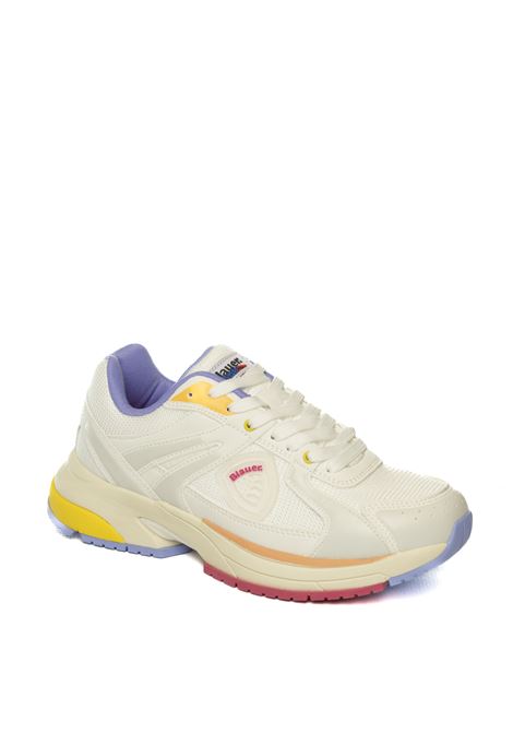 Sneaker moon bianco/fantasy BLAUER | MOON01MESH-WHI/FAN