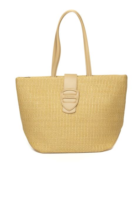Shopping ala beige BLAUER | S5ALA01RAFFIA-BEI