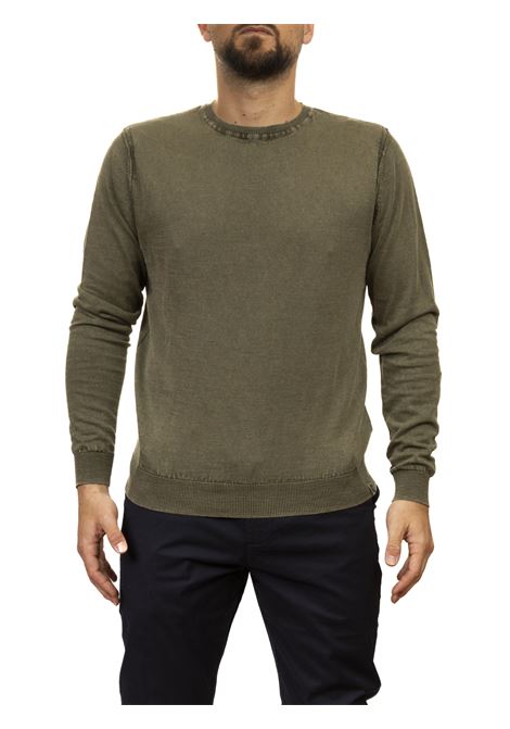 girocollo manica lunga verde CENSURED | MMC247TTTC5-395F