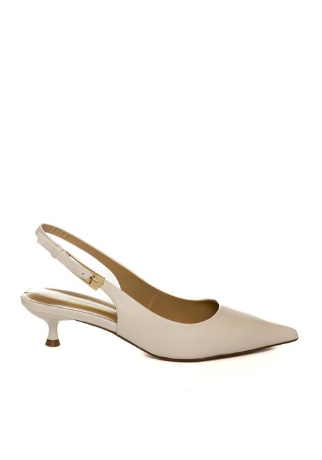 White leather slongback CHICONIC | 232VIT-BIANCO