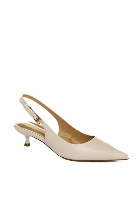White leather slongback CHICONIC | 232VIT-BIANCO