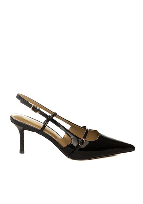 Black patent slingback CHICONIC | 234VERN-NERO