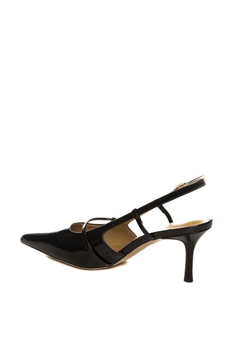 Black patent slingback CHICONIC | 234VERN-NERO