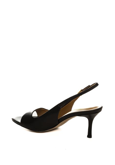 Sandalo pelle nero CHICONIC | 256LEATHER-BLK