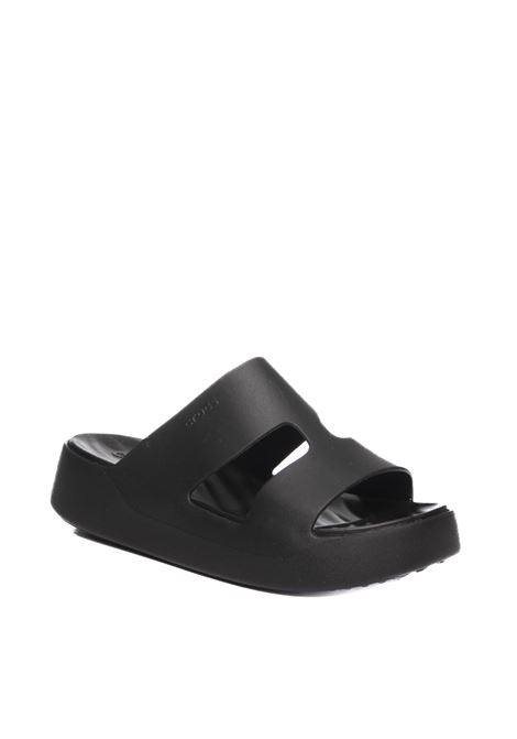 Sandalo gateway platform nero CROCS | 209409GATEWAY.PLAT.STR-BLK