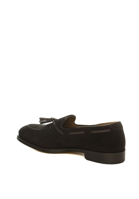 Mocassino nappine moro DOUCAL'S | 3339THOR-TERRE