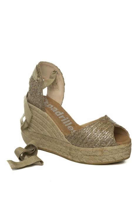Espadrillas andiabe cuoio ESPADRILLES | ANDIABE-PLATA
