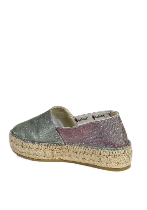 Espadrillas dommy argento ESPADRILLES | DOMMYSCHMID-PLATA
