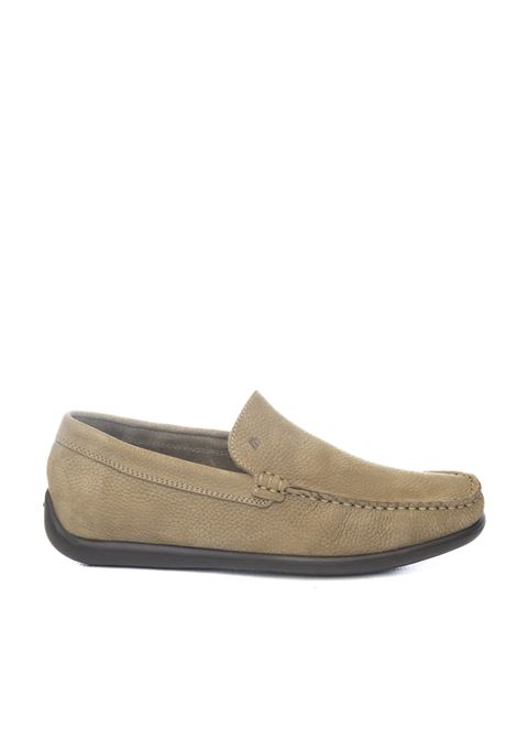 mocassino nubuk beige FRAU | 14P4PIUMA-BISON