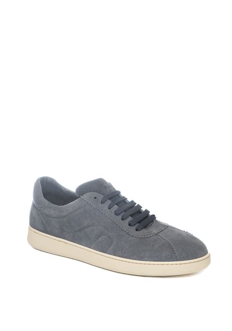 sneaker camoscio grigio FRAU | 24D2SUEDE-SIBERIA/PANNA