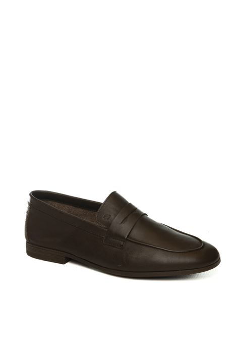 Mocassino pelle castagno FRAU | 34P5MOUSSE-CASTAGNO