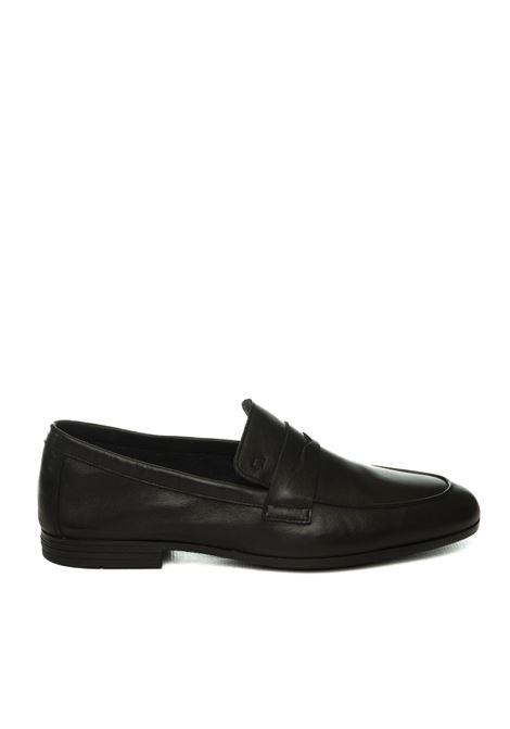 Mocassino pelle nero FRAU | 34P5MOUSSE-NERO