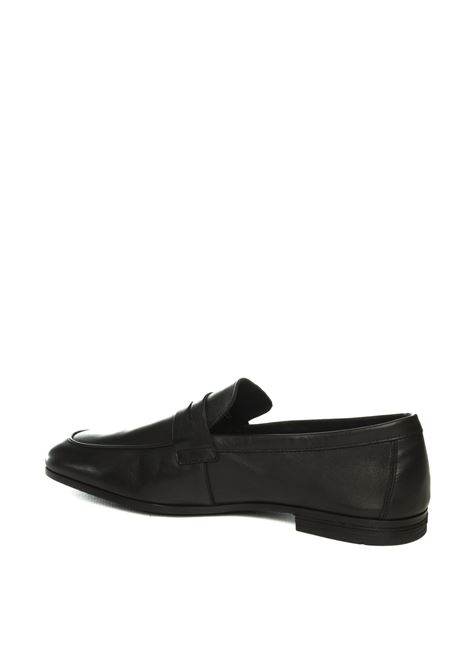 Mocassino pelle nero FRAU | 34P5MOUSSE-NERO