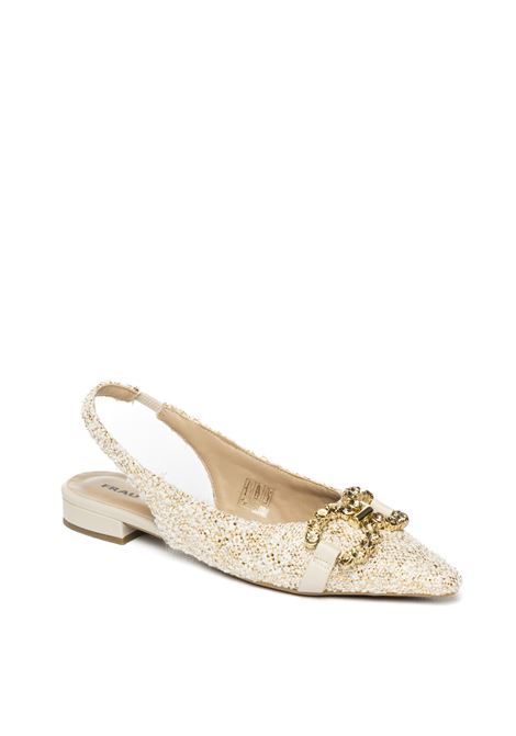 Chanel raffia glitter oro/beige FRAU | 80H3FANCY-ORO/BEIGE