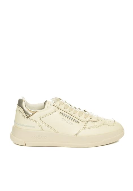 White/gold tweener sneaker GHOUD | TNLWTWEENERLOW-LL20