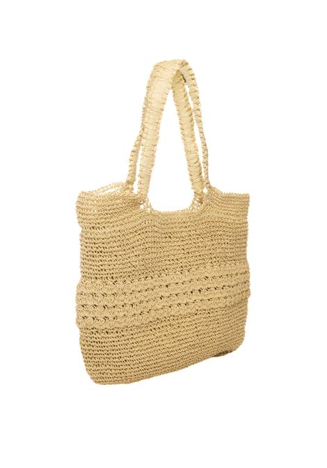 shopping uncinetto beige HATYOU | BP0320TESS-NATURAL