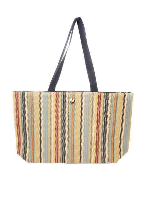 Shopping raffia multicolor HATYOU | BP0333PAGLIA-MULTICOLOR