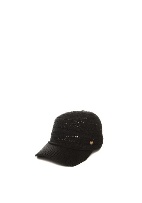 Berretto cotone nero HATYOU | CEP0830COTONE-NERO