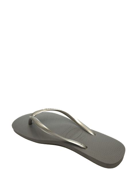sandalo slim steel grey HAVAIANAS | 4000030SLIM-5178