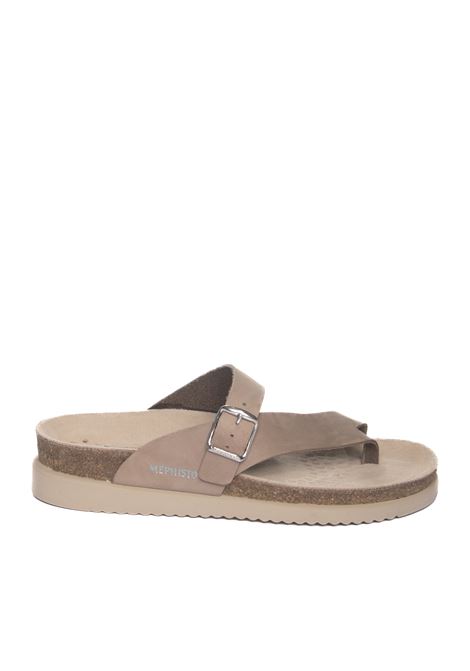 Helen light taupe sandal MEPHISTO | HELENBUCK-6018
