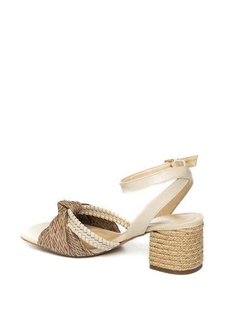 White rafia sandal MISS UNIQUE Pk by Paskal