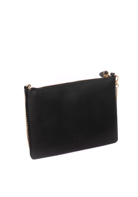 black Classic Flat Love bag PINKO Pk by Paskal