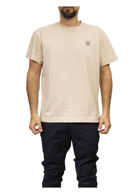 beige logo t-shirt REFRIGIWEAR | T62000JE0040CLASH-A00081