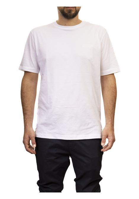 t-shirt logo lettering bianco REFRIGIWEAR | T62800JE0301HALEN-A00010
