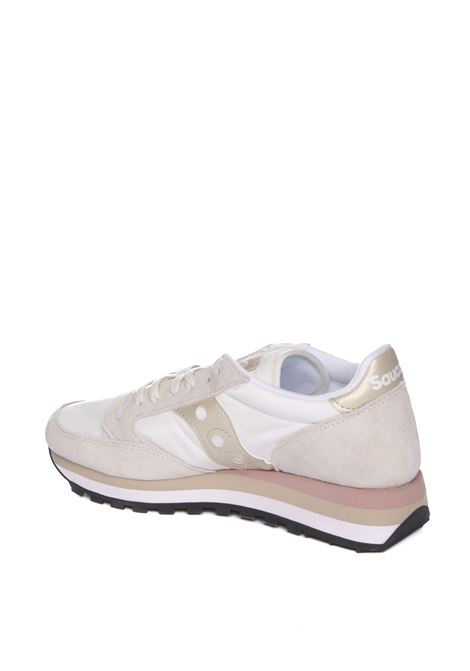 Grey/gold jazz triple sneaker SAUCONY Pk by Paskal