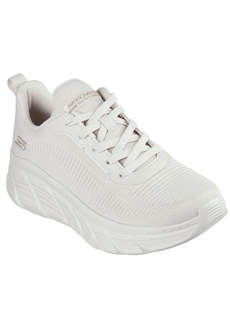 Off white bob mesh sneaker SKECHERS | 117385BOBSFLEX-OFWT