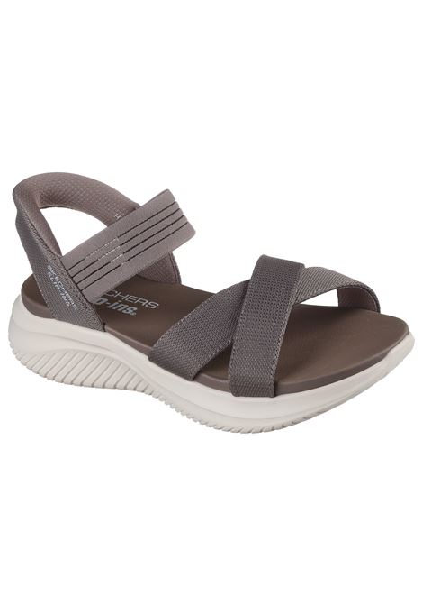 Dark taupe ultra flex sandal SKECHERS | 119975ULTRAFLEX-DKTP