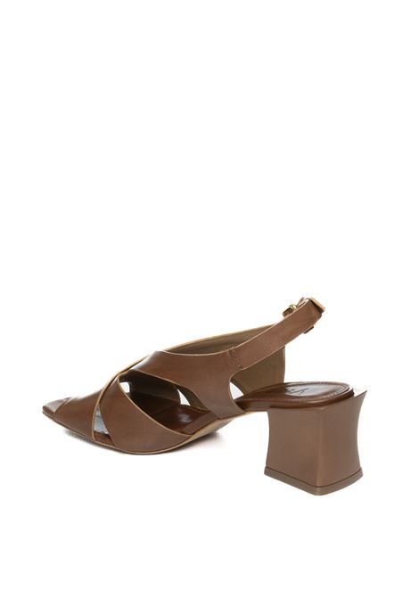 Sandalo pellle marrone VICENZA | 2450008DELFIT-Z2