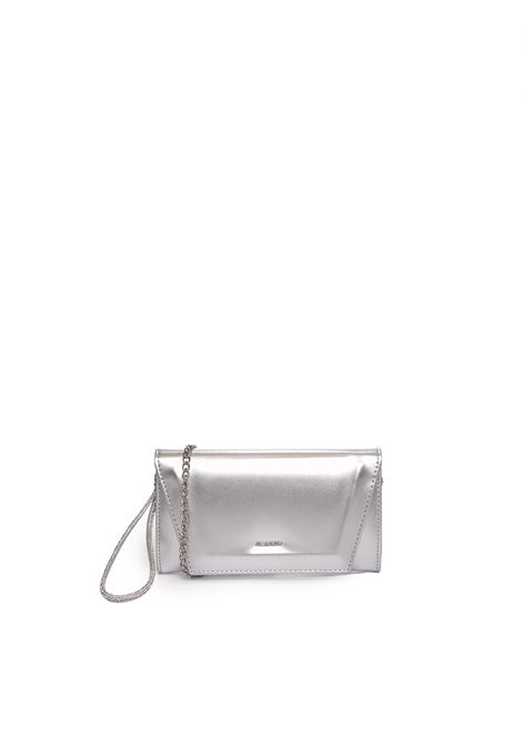 silver metal mini bag ALBANO | A1010METAL-ARGENTO