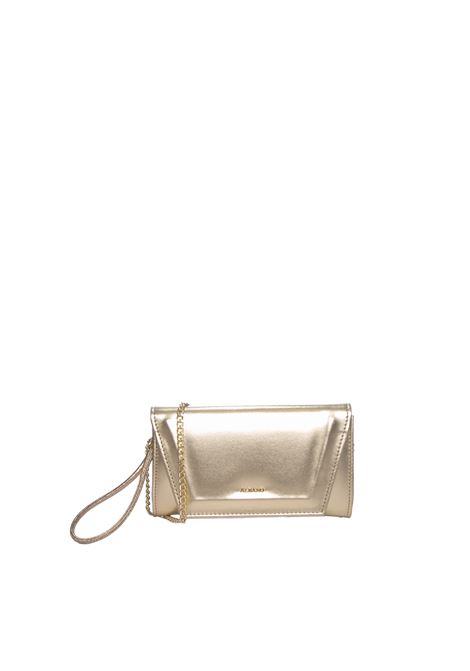 platinum metal mini bag ALBANO | A1010METAL-PLATINO
