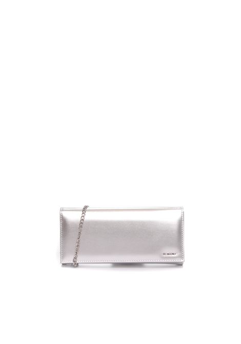 silver metal mini bag ALBANO | A1018METAL-ARGENTO