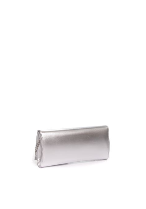 silver metal mini bag ALBANO | A1018METAL-ARGENTO