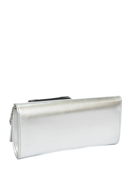 silver metal mini bag ALBANO | A1029METAL-ARGENTO