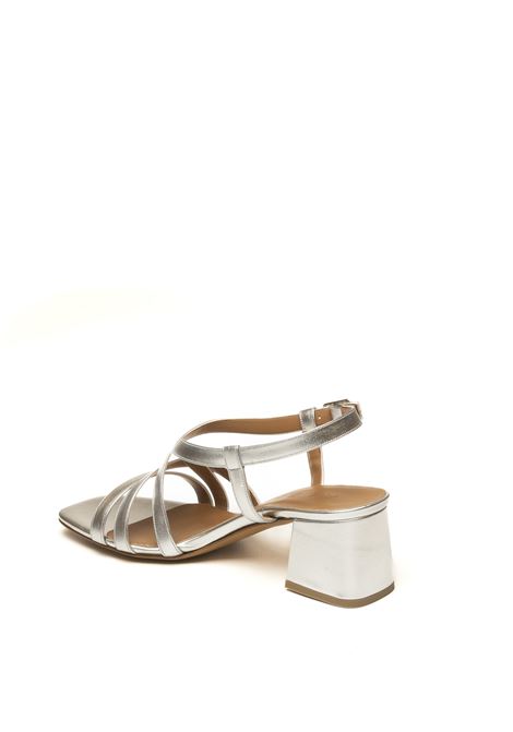 Sandalo laminato argento ALBANO | 416MET-ARG