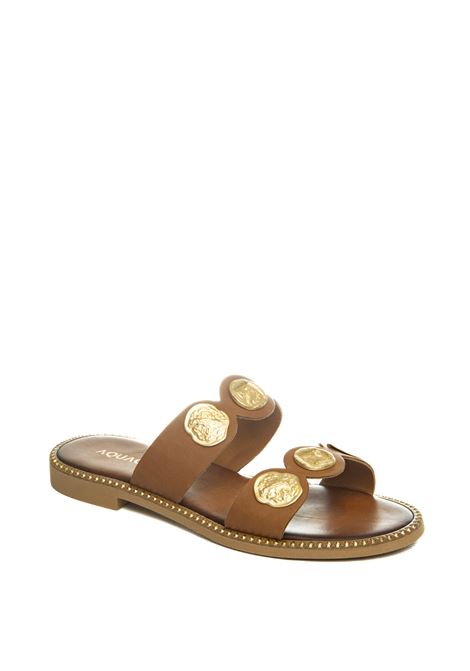 sandalo geranio cuoio AQUACLARA | GERANIOVIT-CUOIO