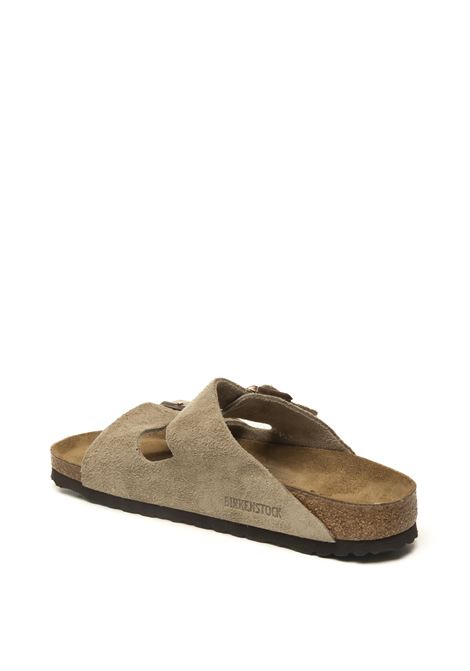 Taupe suede arizona sandal BIRKENSTOCK | ARIZONA051463-TAUPE