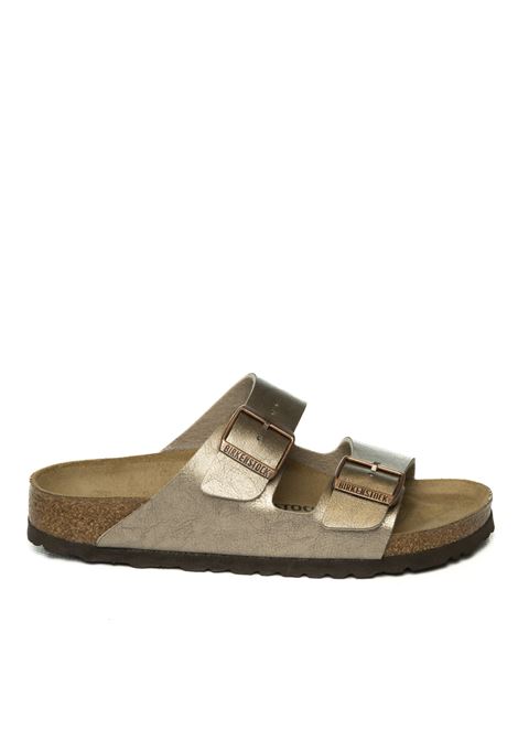 sandalo arizona laminato taupe BIRKENSTOCK | ARIZONAD1029439-TAUPE