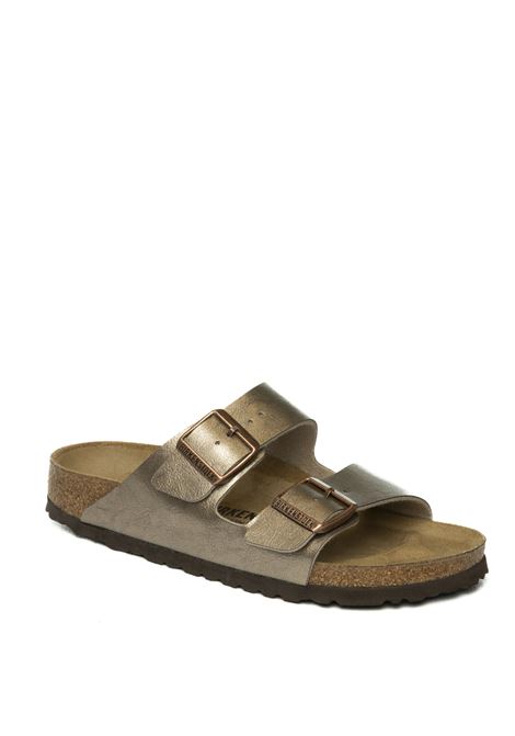 sandalo arizona laminato taupe BIRKENSTOCK | ARIZONAD1029439-TAUPE